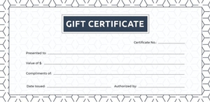 Gift Certificate